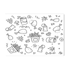 Set Chalk Out Scribble Collection Crystal Sticker (a4) by Ravend