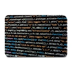 Close Up Code Coding Computer Plate Mats by Amaryn4rt