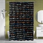 Close Up Code Coding Computer Shower Curtain 48  x 72  (Small)  Curtain(48  X 72 )