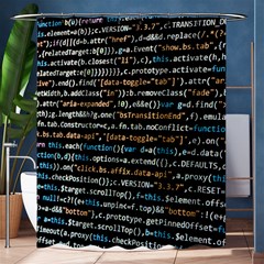 Close Up Code Coding Computer Shower Curtain 60  X 72  (medium)  by Amaryn4rt