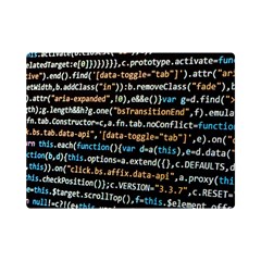 Close Up Code Coding Computer Premium Plush Fleece Blanket (mini) by Amaryn4rt