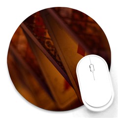 Card Game Mood The Tarot Round Mousepad by Amaryn4rt