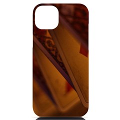 Card Game Mood The Tarot Iphone 14 Plus Black Uv Print Case by Amaryn4rt