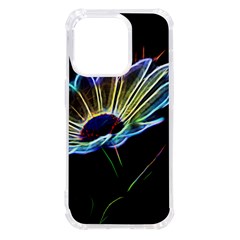 Flower Pattern Design Abstract Background Iphone 14 Pro Tpu Uv Print Case by Amaryn4rt