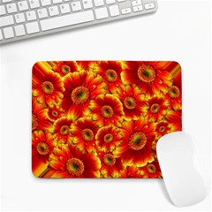 Gerbera Flowers Blossom Bloom Small Mousepad by Amaryn4rt