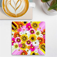 Flowers Blossom Bloom Nature Plant Uv Print Square Tile Coaster  by Amaryn4rt