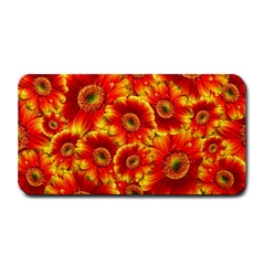 Gerbera Flowers Blossom Bloom Medium Bar Mat by Amaryn4rt