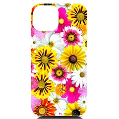 Flowers Blossom Bloom Nature Plant Iphone 14 Black Uv Print Case by Amaryn4rt