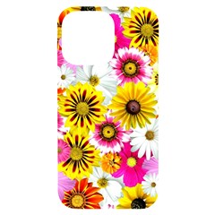 Flowers Blossom Bloom Nature Plant Iphone 14 Pro Max Black Uv Print Case by Amaryn4rt