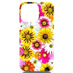 Flowers Blossom Bloom Nature Plant iPhone 14 Pro Max Black UV Print Case Front