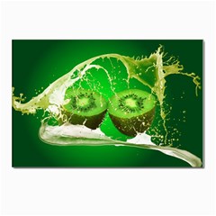 Kiwi Fruit Vitamins Healthy Cut Postcard 4 x 6  (pkg Of 10) by Amaryn4rt