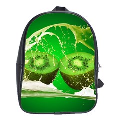 Kiwi Fruit Vitamins Healthy Cut School Bag (large) by Amaryn4rt