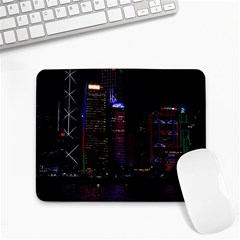 Hong Kong China Asia Skyscraper Small Mousepad by Amaryn4rt