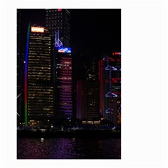 Hong Kong China Asia Skyscraper Small Garden Flag (two Sides) by Amaryn4rt