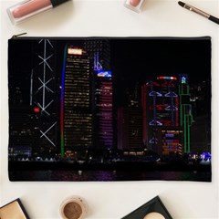 Hong Kong China Asia Skyscraper Cosmetic Bag (xxxl) by Amaryn4rt