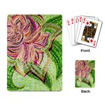 Colorful Design Acrylic Canvas Playing Cards Single Design (Rectangle) Back