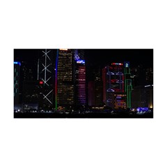 Hong Kong China Asia Skyscraper Yoga Headband by Amaryn4rt