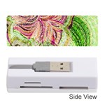 Colorful Design Acrylic Canvas Memory Card Reader (Stick) Front