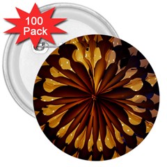 Light Star Lighting Lamp 3  Buttons (100 Pack)  by Amaryn4rt