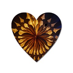 Light Star Lighting Lamp Heart Magnet by Amaryn4rt