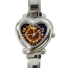 Light Star Lighting Lamp Heart Italian Charm Watch by Amaryn4rt