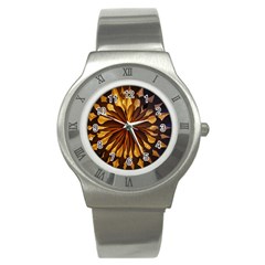 Light Star Lighting Lamp Stainless Steel Watch by Amaryn4rt