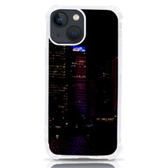 Hong Kong China Asia Skyscraper Iphone 13 Mini Tpu Uv Print Case by Amaryn4rt