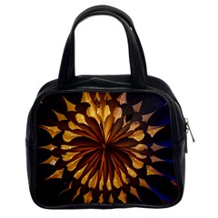 Light Star Lighting Lamp Classic Handbag (two Sides) by Amaryn4rt