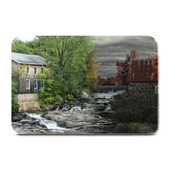 Landscape Summer Fall Colors Mill Plate Mats by Amaryn4rt