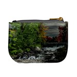 Landscape Summer Fall Colors Mill Mini Coin Purse Back