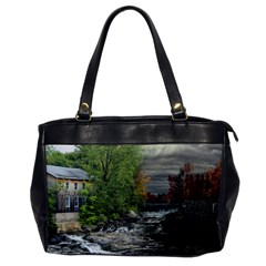 Landscape Summer Fall Colors Mill Oversize Office Handbag