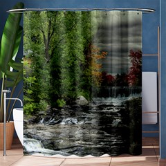 Landscape Summer Fall Colors Mill Shower Curtain 60  X 72  (medium)  by Amaryn4rt