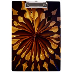 Light Star Lighting Lamp A4 Acrylic Clipboard by Amaryn4rt