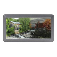 Landscape Summer Fall Colors Mill Memory Card Reader (mini) by Amaryn4rt