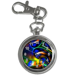 Light Texture Abstract Background Key Chain Watches by Amaryn4rt