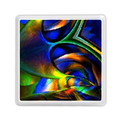 Light Texture Abstract Background Memory Card Reader (square) by Amaryn4rt