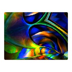 Light Texture Abstract Background Two Sides Premium Plush Fleece Blanket (mini) by Amaryn4rt