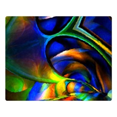 Light Texture Abstract Background Two Sides Premium Plush Fleece Blanket (large) by Amaryn4rt