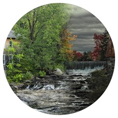 Landscape Summer Fall Colors Mill Round Trivet