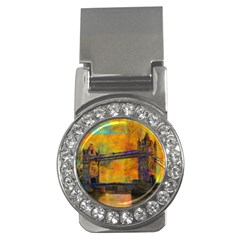 London Tower Abstract Bridge Money Clips (cz)  by Amaryn4rt