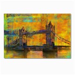 London Tower Abstract Bridge Postcards 5  x 7  (Pkg of 10) Front