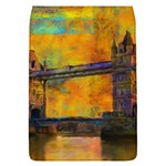 London Tower Abstract Bridge Removable Flap Cover (L) Front