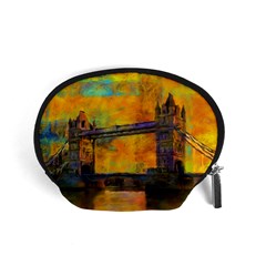 London Tower Abstract Bridge Accessory Pouch (small) by Amaryn4rt