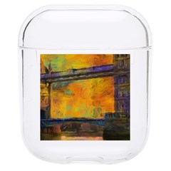 London Tower Abstract Bridge Hard Pc Airpods 1/2 Case by Amaryn4rt