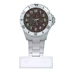 Full Frame Shot Of Abstract Pattern Plastic Nurses Watch by Amaryn4rt