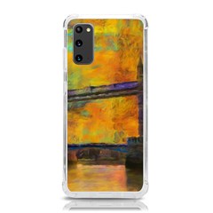 London Tower Abstract Bridge Samsung Galaxy S20 6 2 Inch Tpu Uv Case by Amaryn4rt