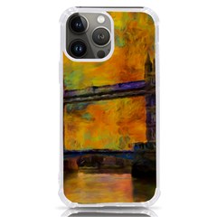 London Tower Abstract Bridge Iphone 13 Pro Max Tpu Uv Print Case by Amaryn4rt