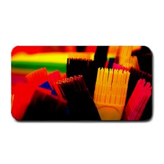 Plastic Brush Color Yellow Red Medium Bar Mat by Amaryn4rt