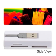 Plastic Brush Color Yellow Red Memory Card Reader (Stick)