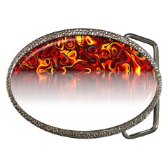 Effect Pattern Brush Red Belt Buckles by Amaryn4rt